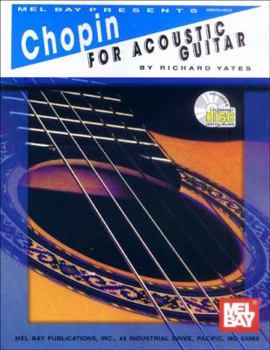 Paperback Chopin for Acoustic Guitar Book