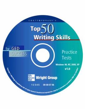 CD-ROM Top 50 Writing Skills for GED Success, CD-ROM Only Book