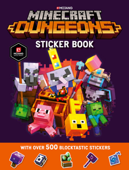 Paperback Minecraft Dungeons Sticker Book