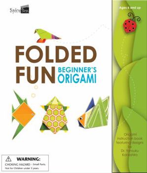 Paperback Spicebox Product Development Ltd Folded Fun Beginner's Origami Book