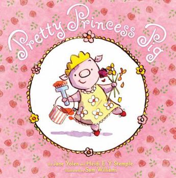 Hardcover Pretty Princess Pig Book