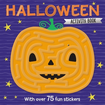 Paperback Maze Activity Books Halloween Book