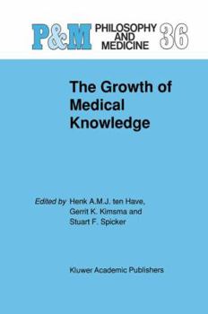 Paperback The Growth of Medical Knowledge Book