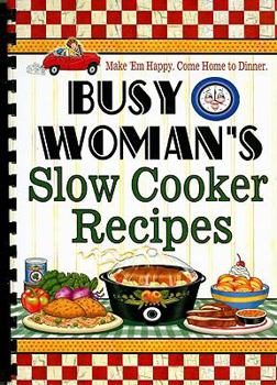 Hardcover Busy Woman's Slow Cooker Recipes Book
