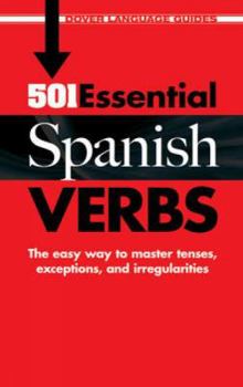 Paperback 501 Essential Spanish Verbs Book