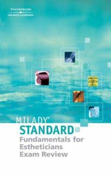 Paperback Milady S Standard Fundamentals for Estheticians 9e - Exam Review Book