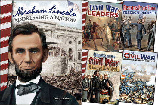 Hardcover Civil War & Reconstruction Grades 4+: 5-Book Set Book