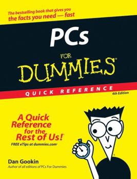 Paperback PCs for Dummies Quick Reference Book