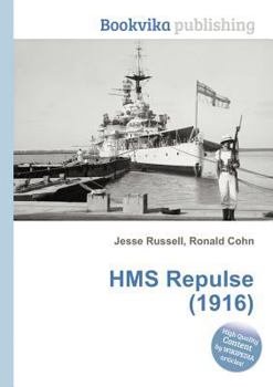 Paperback HMS Repulse (1916) Book
