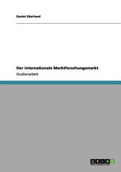 Paperback Der internationale Marktforschungsmarkt [German] Book
