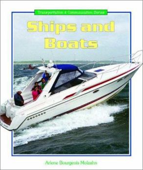 Library Binding Ships and Boats Book