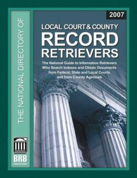 Paperback Local Court & County Record Retrievers Book