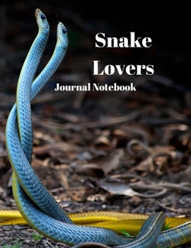 Paperback Snake Lovers Journal Notebook: A4 Size with 200 Pages for recording your special events or thoughts. Ideal Gift. Includes Index Pages, Password Track Book