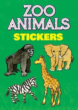 Paperback Zoo Animals Stickers Book