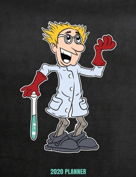 Paperback 2020 Planner: Weekly Planner January 2020 - December 2020 Calendar Agenda Daily Schedule For Scientist Chemist College Student Scien Book