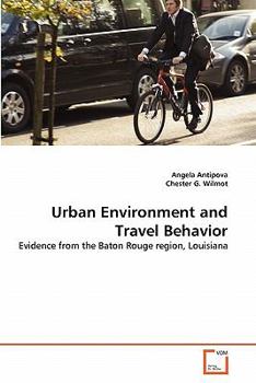 Paperback Urban Environment and Travel Behavior Book
