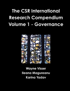 Paperback The CSR International Research Compendium: Volume 1 - Governance Book