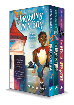 Paperback Dragons in a Box: Magical Creatures Collection Book