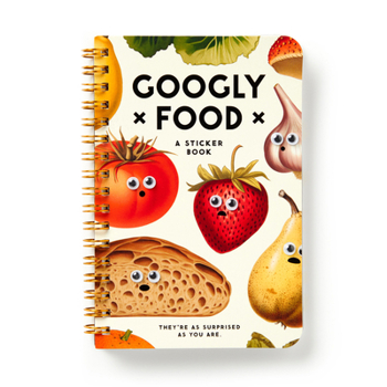 Toy Googly Food Sticker Book