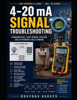 Paperback 4-20 mA Signal Troubleshooting: A Practical Guide to Current Loops, Transmitter Wiring, Scaling, Measurement, and Systematic Fault-Finding Book