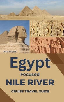 Hardcover Egypt Focused Nile River Cruise Travel Guide Book