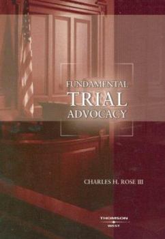 Paperback Fundamental Trial Advocacy Book
