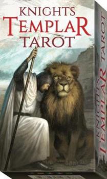 Paperback Knights Templar Tarot: 78 full col cards & instructions [Spanish] Book