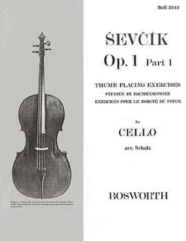 Paperback Sevcik for Cello - Op. 1, Part 1: Thumb Placing Exercises Book