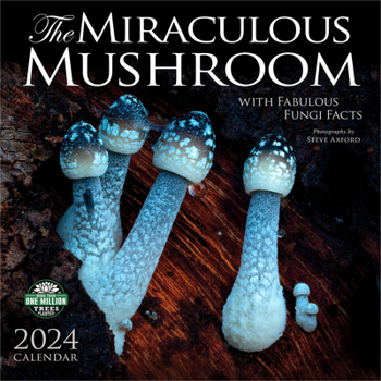 Calendar Miraculous Mushroom 2024 Wall Calendar: With Fabulous Fungi Facts Book