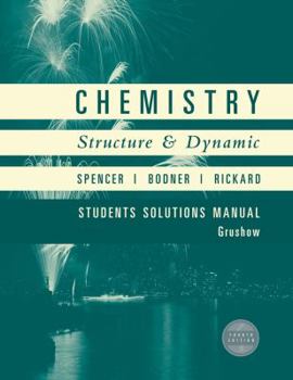 Paperback Chemistry, Student Solutions Manual: Structure and Dynamics Book