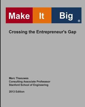 Paperback Make It Big: Crossing the Entrepreneur's Gap Book