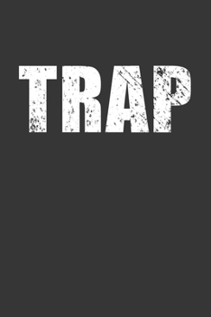 Paperback Trap Notebook: Lined Journal, 120 Pages, 6 x 9, Affordable Gift Journal Matte Finish Book