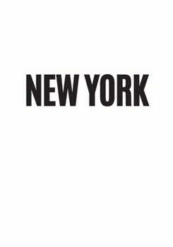 New York: A decorative book for coffee tables, end tables, bookshelves and interior design styling: Stack city decor books to add design to any room. Ideal for your own home or as a gift.