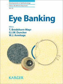 Hardcover Eye Banking Book