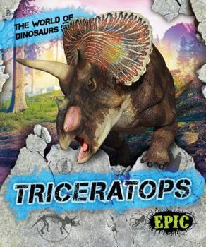 Library Binding Triceratops Book