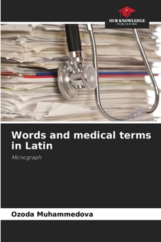 Paperback Words and medical terms in Latin Book