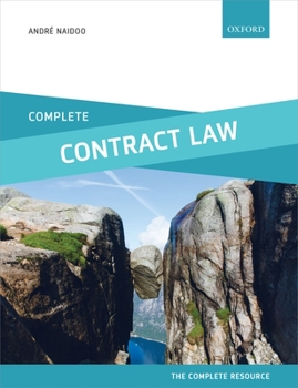 Paperback Complete Contract Law: Text, Cases, and Materials Book