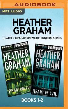 MP3 CD Heather Graham Krewe of Hunters Series: Books 1-2: Phantom Evil & Heart of Evil Book