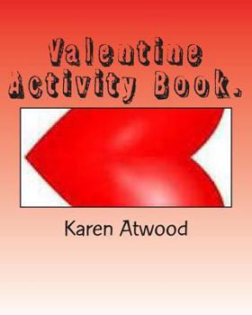 Paperback Valentine Activity Book. Book