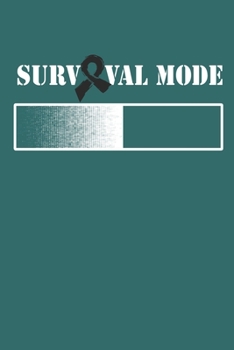 Paperback SURVVAL Mode: Gift For Melanoma Cancer Patient( 120 Pages Dot Grid 6x9) Book