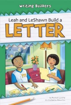 Hardcover Leah and Leshawn Build a Letter Book