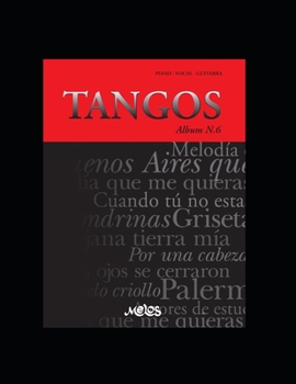 Paperback Tangos N-6: Piano vocal Guitarra [Spanish] Book