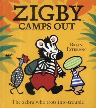 Paperback Zigby Camps Out Book