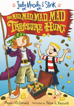 Library Binding Judy Moody & Stink: The Mad, Mad, Mad, Mad Treasure Hunt Book