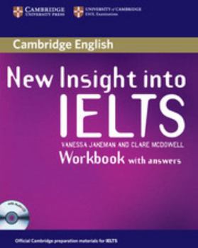 Paperback New Insight Into Ielts Workbook Pack [With CD (Audio)] Book