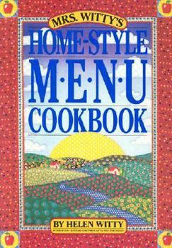 Paperback Mrs. Witty's Home-Style Menu Cookbook Book