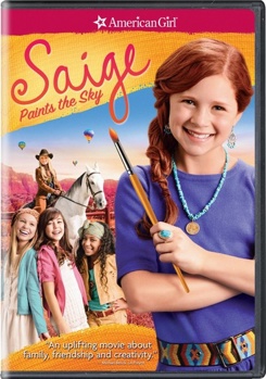 DVD An American Girl: Saige Paints the Sky Book
