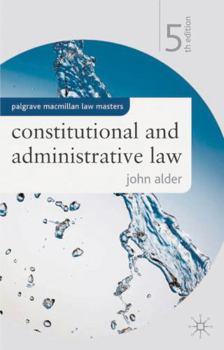 Paperback Constitutional and Administrative Law Book