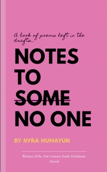 Paperback Notes to No One Book
