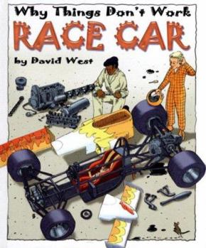 Library Binding Race Car Book